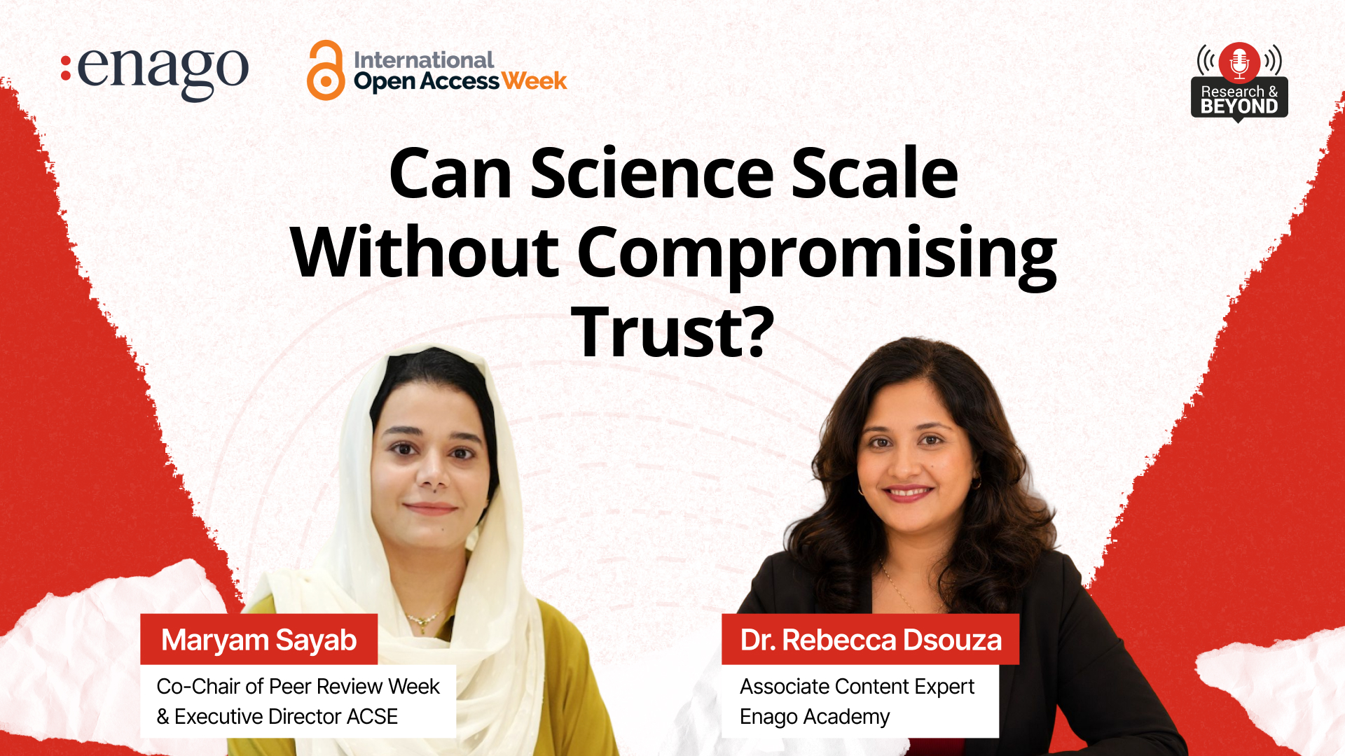 Can Peer Review Scale Without Losing Trust? | Peer Review Week 2026 with Maryam Sayab